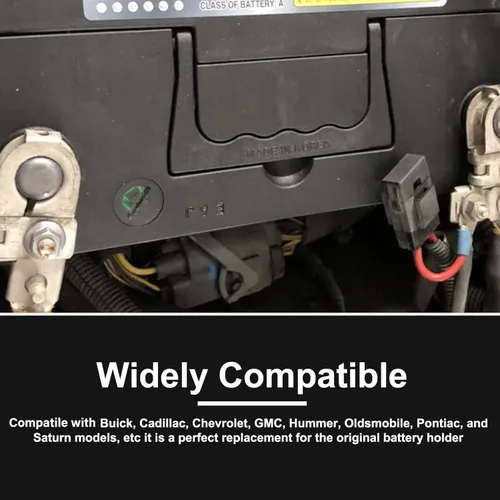 Vista 7 de Garra de batería base, sujetador de batería con kit de pernos de acero inoxidable 304, compatible con modelos seleccionados