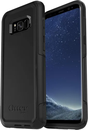Vista 4 de OTTERBOX Serie Commuter para Samsung Galaxy S8+ - Embalaje al por menor - Aqua Mint Way (Aqua Mint/Mountain Range Green)