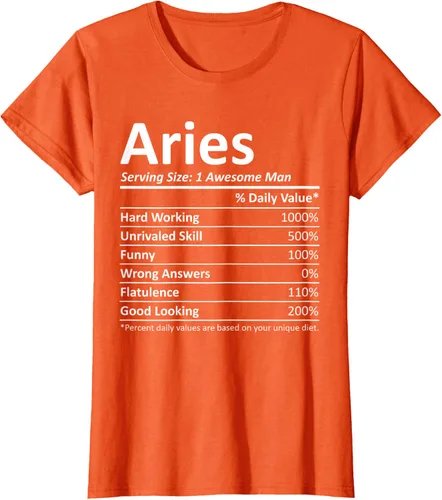 Vista 36 de ARIES Nutrition - Camiseta divertida de regalo con nombre personalizado para cumpleaños, Negro, S