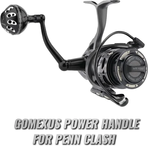 Vista 3 de GOMEXUS Mango eléctrico para Penn Clash I II Conflict I (no para Conflict II, asegúrate de que el tamaño de tu carrete)