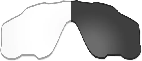 Vista 20 de Lentes de repuesto para gafas de sol Oakley Jaw-breaker OO9290 - Confirm Fit Resistente a los arañazos Abrigo de espejo negro polarizado