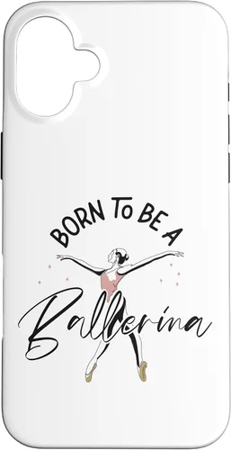 Vista 23 de Funda para iPhone 16 Ballerina Bailarina Bailarina Bailarina nacida para ser una bailarina
