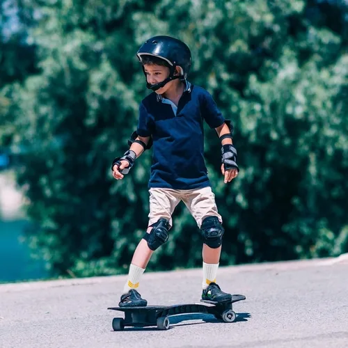 Vista 4 de SkiBeaut Calcetines deportivos para niños, 3 pares de calcetines deportivos para correr, deportes al aire libre, entrenamiento, baloncesto, fútbol