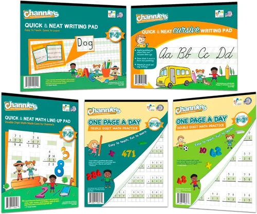 Vista 20 de Channie's Libros de trabajo de alfabeto y escritura a mano, 3 libros de trabajo, muchas prácticas con formato visual Una manera más fácil