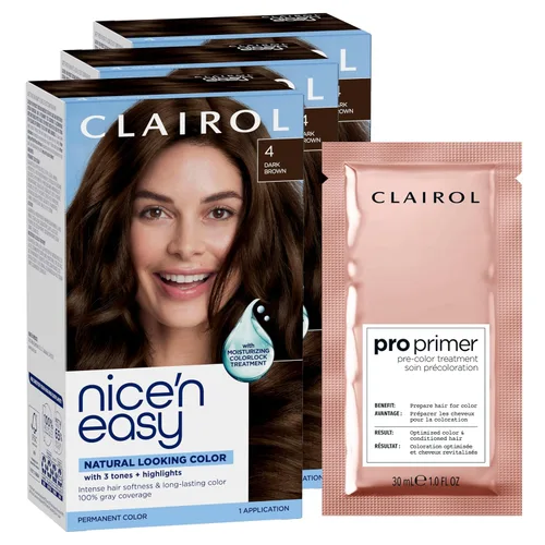 Vista 87 de Clairol Nice'n Easy Tinte Permanente para el Cabello, 11 Rubio Ultra Claro, Paquete de 3
