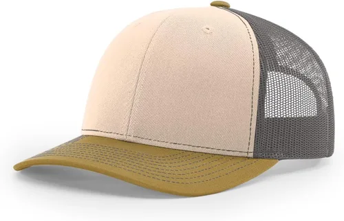 Vista 107 de Richardson 112 Gorra de Camionero - Gorra Snapback Ajustable Premium - Gorras Richardson en Blanco de Seis Paneles Estructurados Árbol real Max 7