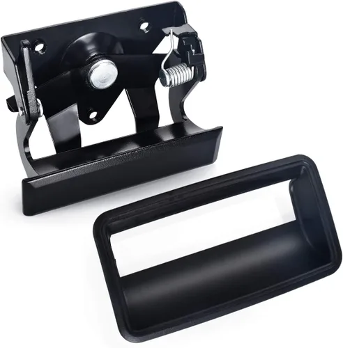 Vista 9 de FAERSI Pestillo de metal para puerta trasera con bisel compatible con Chevrolet Chevy GMC Truck C1500 C2500 C3500 K1500 K2500 K2500 K3500, Repalces#