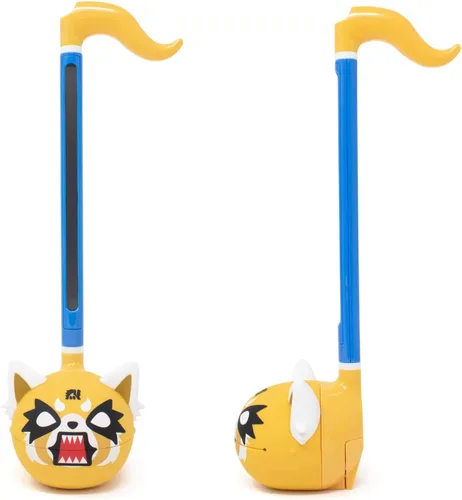 Vista 2 de Otamatone Sanrio Edición Especial (Set de 2 piezas - Aggretsuko furioso + Gudetama) - Divertido instrumento sintetizador musical electrónico