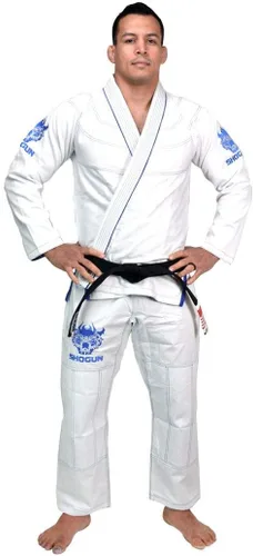 Vista 3 de SHOGUN Fight Jiu Jitsu Gi Tao Premium 15.87oz tejido de perlas de algodón BJJ