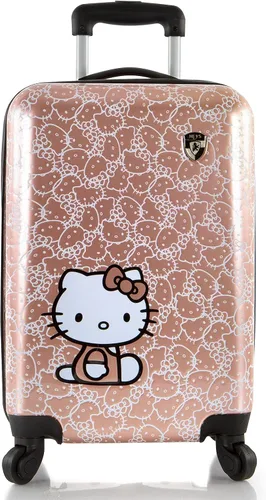 Vista 2 de Hello Kitty - Juego de 21 pulgadas de equipaje y estuche de belleza para niños (2 unidades)