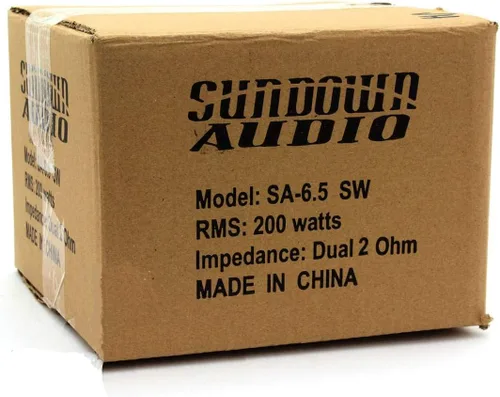 Vista 2 de Sundown Audio SA-6.5 SW D4 6.5" 200W Dual 4-Ohm Serie SA Subwoofer