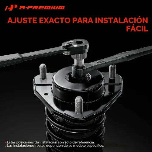 Vista 7 de A-Premium - Soporte de suspensión delantera compatible con Chevrolet