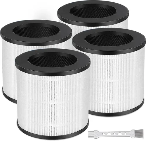 Vista 7 de Paquete de 2 filtros de repuesto modelo 14 para modelos MA Air Puri-Fier 14/14B/14W, 3 en 1 contiene prefiltro y carbón activado Fi-lterr