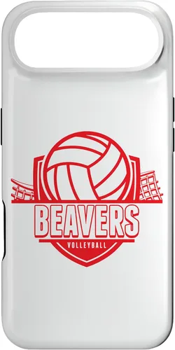Vista 27 de Beavers Volleyball Back to School Spirit R Case for iPhone 17
