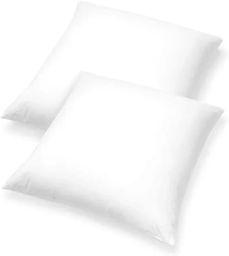 Vista 6 de Insertos de almohada, paquete de 2 mantas decorativas rectangulares de 12 x 16 pulgadas para sofá, cama, sofá