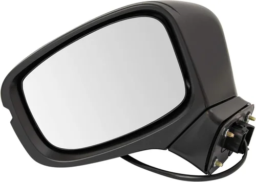 Vista 18 de TRQ Espejo plegable con calefacción eléctrica del lado del conductor con indicador de punto ciego pintura a juego negro liso compatible con Kia