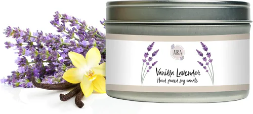 Vista 28 de Aira Velas de Soja - Orgánicas, Kosher, Veganas, en Frasco Mason con Mezclas de Aceites Esenciales de Grado Terapéutico - Cera de Vela de Soja 100%