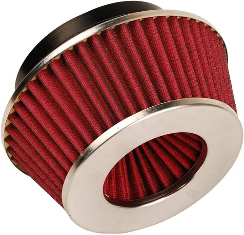 Vista 4 de HUAWELL 8161 - Filtro de aire universal para abrazaderas (2 unidades, tamaño pequeño, redondo, para tubos de 3.0 in, 3.5 in y 4.0 in)