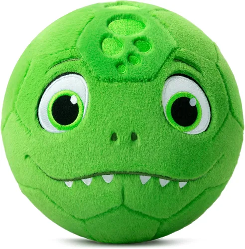 Vista 10 de VangeBow Pelotas de fútbol silenciosas para interiores para niños de 1 a 3 años, pelotas de fútbol hinchables de felpa suave para bebés y niños