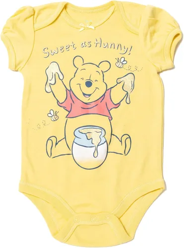 Vista 4 de Disney Classics The Aristocats Lion King Winnie the Pooh Pixar Toy Story Baby Girls 5 Pack Bodysuits Newborn to Infant