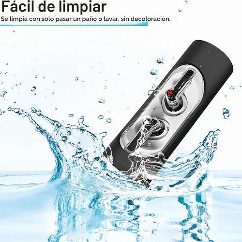 Vista 5 de USTIYA Case for Nothing Ear Stick Funda de silicona protectora con cubierta de llavero (negro)
