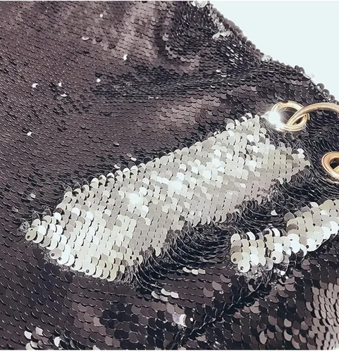 Vista 2 de Bolsos de charol para mujer con asa superior brillantes con cadena grandes bolsas de hombro para mujer