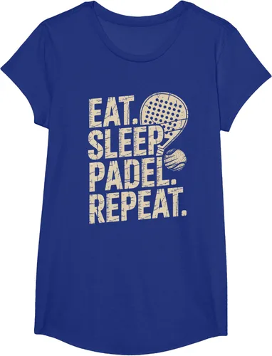Vista 68 de Camiseta Eat Sleep Padel Repeat Padel Jugador de Tenis