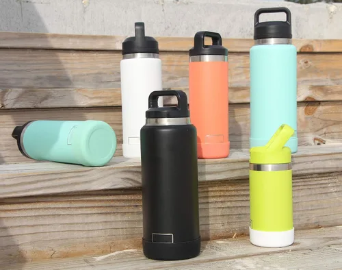 Vista 7 de One MissionX Funda Protectora de Silicona para Botellas YETI de 46oz 36oz 26oz 18/12oz, Botellas Owala de 32oz 24oz y Botellas de Agua Yonder, Funda