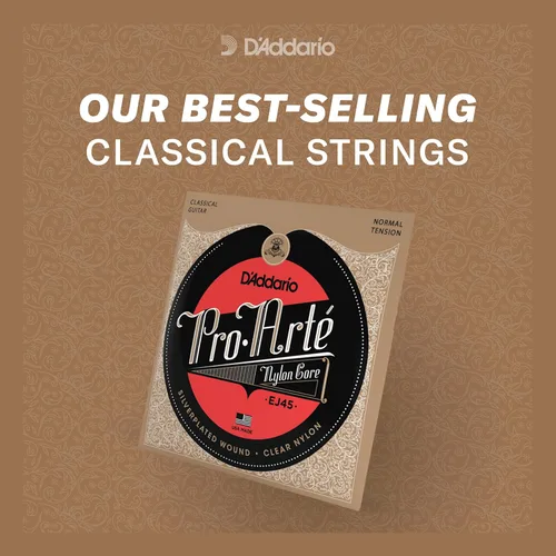 Vista 3 de D'Addario EJ25B SET PRO-ARTE BLK COMP FLAMENCO