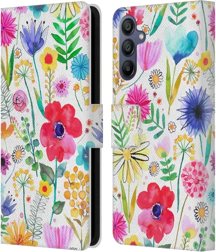 Vista 36 de Head Case Designs Officially Licensed Ninola Butterfly Nature Spring Floral Leather Wallet Case Compatible with Samsung Galaxy A07 4G