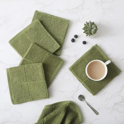 Vista 7 de Glynniss Paños de Cocina Trapos de Platos Altamente Absorbentes 100% Algodón Paños de Cocina para Lavar Platos, Limpieza Buena absorción