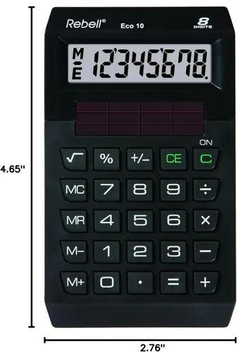 Vista 4 de Rebell Calculadora Eco 10