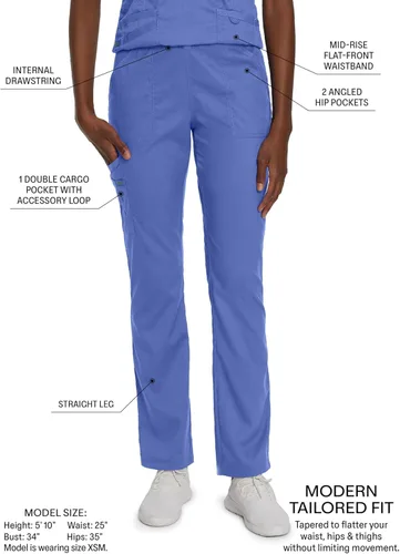 Vista 2 de Landau Pantalón cargo Proflex con cordón frontal, espalda elástica