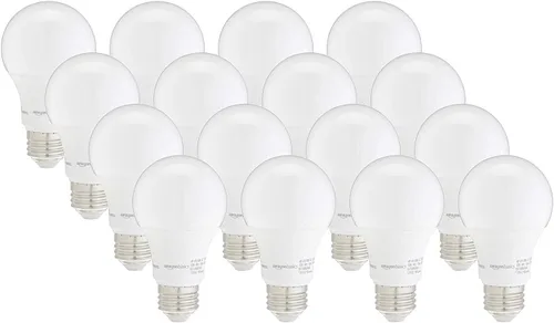 Vista 16 de Amazon Basics - Bombillas LED, eficientes energéticamente 6 W, equivalente a 40 vatios, base estándar E26, 2700 K, regulable, 10,000 horas