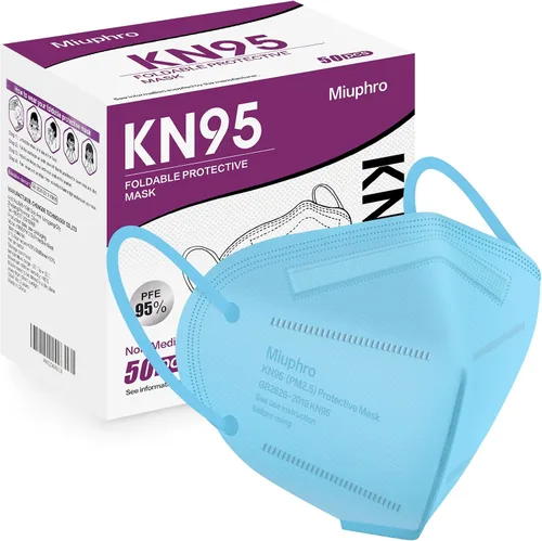 Vista 13 de Miuphro Paquete de 50 mascarillas para hombres