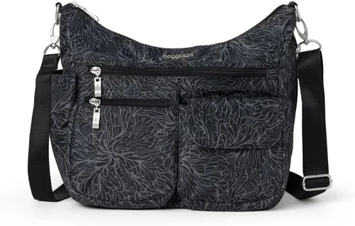 Vista 102 de Baggallini Modern Everywhere Crossbody Women 11x9x4.5 RFID Hobo Bag