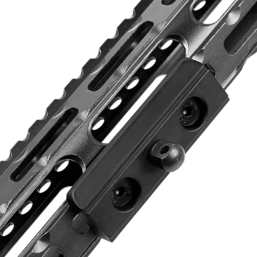 Vista 7 de Paquete de 2 adaptadores de bípode para M-Rail Harris tipo Bipod Mount Sling Stud