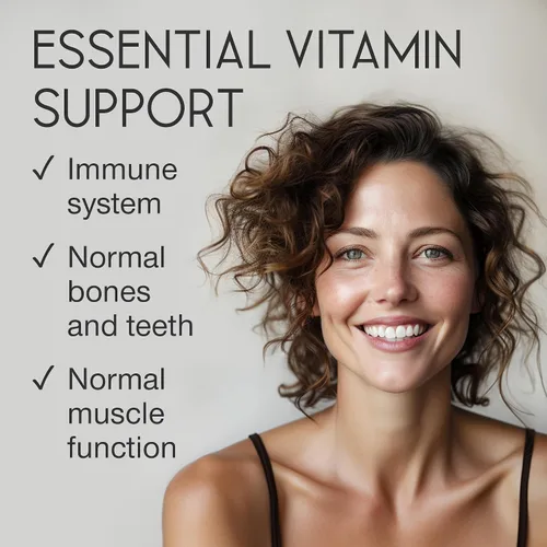 Vista 2 de Vitamina D3 K2 Cápsulas – Vitamina D3 5000 UI y Vitamina K MK7 100 mcg – 60 cápsulas – Suplemento vegetariano de vitamina D fabricado en Estados