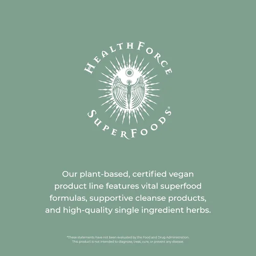 Vista 8 de HEALTHFORCE SUPERFOODS Vitamineral Green - Suplemento mineral para el apoyo inmunológico y de la tiroides - Suplemento en polvo verde