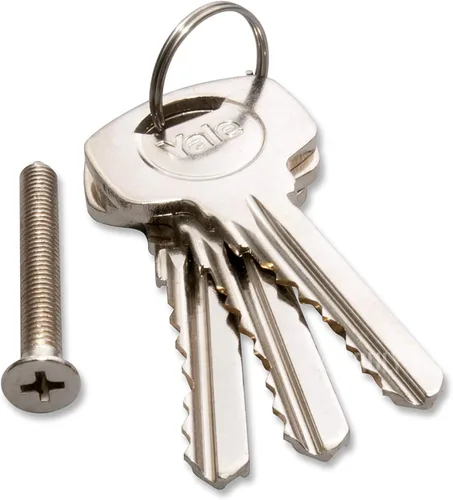 Vista 4 de Yale B-ED4045-SNP - Cerradura cilíndrica europea - 40/45 (3.740 in) / 40:10:45 - Acabado de níquel - Seguridad estándar