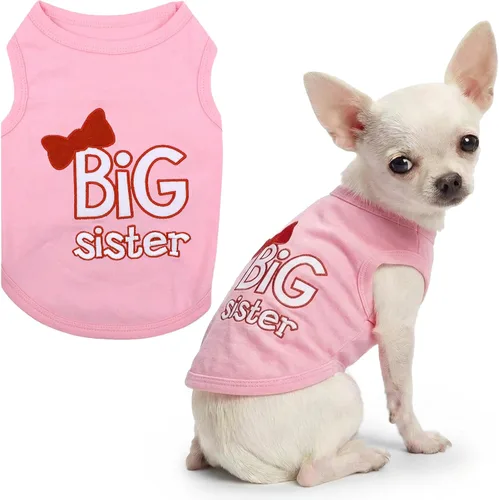 Vista 20 de Parisian Pet - Camiseta para perros y gatos, con texto en inglés Daddy's Girl, 2XS