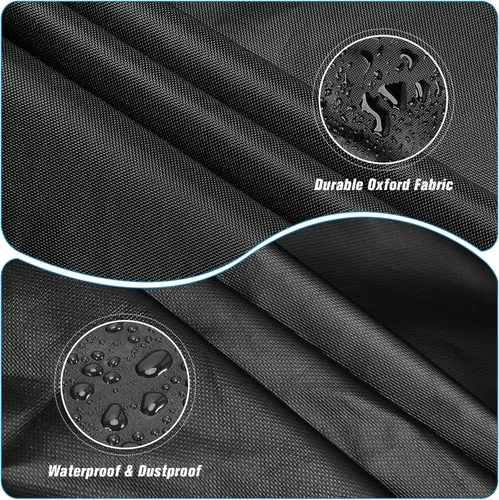 Vista 4 de Bolsa de Almacenamiento para Colchón Tri-Plegable, Funda de Colchón de Espuma Viscoelástica Plegable, Estuche de Transporte para Colchones de Cama