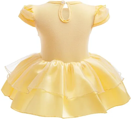 Vista 58 de Dressy Daisy Disfraz de princesa para bebé, disfraz de tutú de tul para cumpleaños, Halloween, traje con diadema