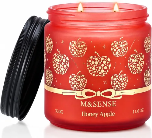 Vista 32 de M&SENSE Ode to Winter - Vela perfumada para el hogar, cera de soja natural, mecha de algodón, aroma de invierno, 7.05 onzas hasta 50 horas de tiempo