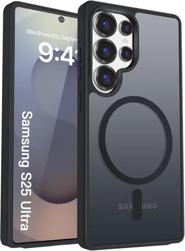 Vista 49 de Funda para teléfono Google Pixel 9 Pro XL, Compatible con Magnético, Protección contra Caídas de Grado Militar Translúcida Mate Resistente a Golpes