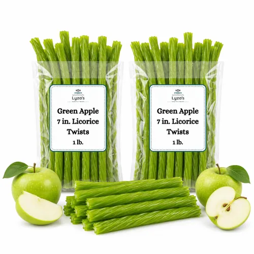 Vista 13 de Licorice Lovers Candy Bundle - Pack of 8 - Old Fashioned Jumbo 7 in. Licorice Twists - Assorted Flavors - 8 oz. Bags