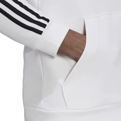 Vista 5 de adidas Sudadera con capucha Standard Essentials Fleece de 3 rayas para hombre