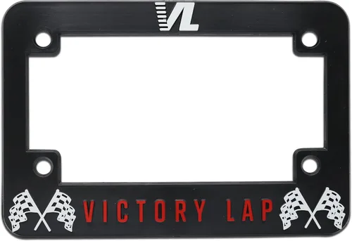 Vista 5 de Victory Lap - Marco universal para matrícula elevado en 3D, 1 paquete de cubierta para placa de automóvil Soporte universal para placa