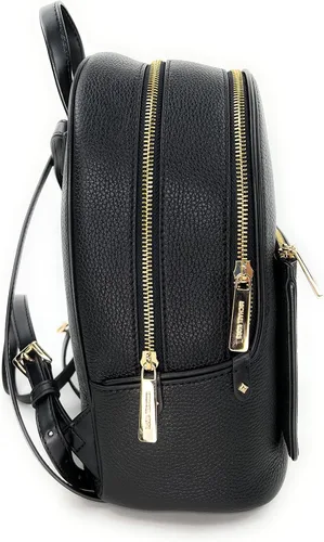 Vista 4 de Michael Kors 35T1G4AB2L Mochila mediana de piel guijarrada Adina Negro