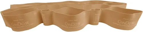 Vista 14 de CanDo Banda de resistencia de ejercicio de 6 pies con bucles de mano/pie para entrenamientos totales del cuerpo, entrenamiento, rehabilitación
